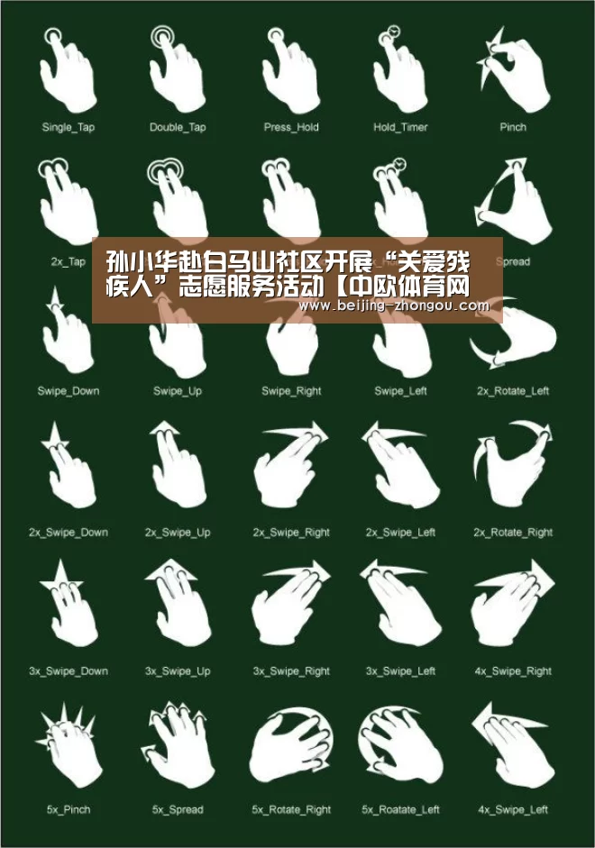 孙小华赴白马山社区开展“关爱残疾人”志愿服务活动【中欧体育网页版入口】(图1) 中欧体育app